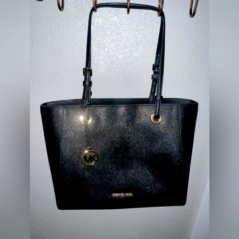 Michael Kors bag- black and gold